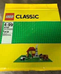 LEGO Classic Green Baseplate 2304 Supplement for Building, Playing, and Displaying Creations, 10in x 10in, Large Building Base Accessory for Kids and Adults (1 Piece) 33 71a0OS5FuzL