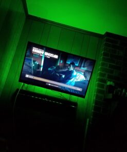 HAMLITE TV LED Backlight, 8.2Ft Led Light for TV 32-60 Inch Monitor Backlight, HDTV Wall Mount Stand Work Space Gaming Room Decor, LED Bias Ambient Mood Lighting Kit for 32-60inch 69 71a1ABG4AL