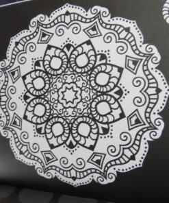 Mandalas At Midnight: A Mandala Coloring Book 44 71a1Qo15mvL
