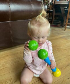 Goobi Juniors 40 Piece Magnetic Building Sticks and Balls Rods Toy Magnet Blocks Montessori Preschool Daycare Construction STEM Educational 3D Stacking Toys for 1 2 3 Year Old Toddlers Kids Boys Girls 14 71a1SIh6pgL