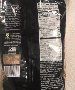 Wonderful Pistachios In Shell, Salt & Pepper, 48 Ounce Resealable Bag, Healthy Snack, Protein Snack, Pantry Staple (48 oz) 48 Ounce (Pack of 1) 28 71a2CJRMiTL