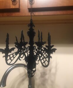 Amscan | Party Decoration | Halloween Glitter Paper Chandelier Decorating Kit | 17 in a Package 20 71a5ASnJD5L