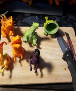 PREXTEX Dinosaur Figures for Kids 3-5+ (12 Plastic Dinosaurs Figurines with Educational Dinosaur Book) Dinosaur Toys Set for Toddlers Learning & Development (Boys & Girls) Dino Book with Dino Figures 71 71a6 P18RuL 1