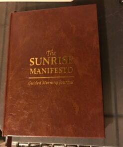 SaltWrap Sunrise Manifesto: Daily Morning Guided Journal for Gratitude, Mindfulness, Wellness, Self Care for Women & Men – 5 Minute Reflection Journal 42 71a62aoZWXL 1