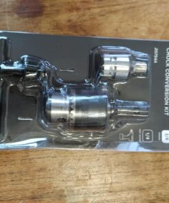 NEIKO 20754A 3/8” Drill Chuck Adapter | Chuck Drill for Impact Drivers with 1/4 Inch Quick Change Shank | Drill Converter Includes 1/2-Inch Adapter for Impact Guns | Hex to Chuck Drill Bit Adapter Hex to Chuck Adapter Keyed 31 71a66o1o0iL