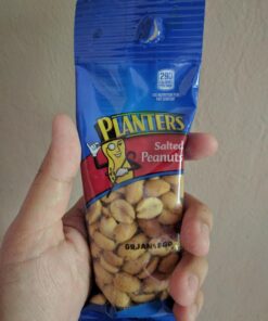 PLANTERS Variety Packs (Salted Cashews, Salted Peanuts & Honey Roasted Peanuts), 24 Packs - Individual Bags of On-the-Go Nut Snacks - No Cholesterol or Trans Fats - Source of Fiber and Healthy Fats 24 Count (Pack of 1) 35 71a6N7f044L