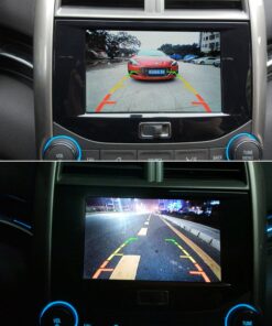 HDMEU Reversing Backup Camera Waterproof 170° Reversible Vehicle Specific Trunk Handle Camera Integrated into Case Handle for Truck Handle Audi A3 A4 A6L A8L A8 Q7 A4 B6 C6 B7 8E 8H Q5 Q7 15 71a7nd29jL