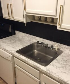 d-c-fix Peel and Stick Contact Paper Marmi Marble Grey Look Self-Adhesive Film Waterproof & Removable Wallpaper Decorative Vinyl for Kitchen, Countertops, Cabinets 17.7" x 78.7" 17.7" x 78.7" 61 71a9xmGlbIL