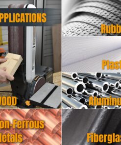 POWERTEC 110118 4 x 36 Inch Sanding Belts | Aluminum Oxide Belt Sander Sanding Belt Assortment, 3 Each of 60 80 120 150 240 400 Grits | Sandpaper for Belt and Disc Sander – 18 Pack 4x36", 18pk 12 71aAM5XODsL 1