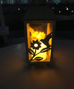 Solar Lantern Outdoor Hummingbird Blue Decor Antique Metal and Glass Construction Mission Solar Garden Lantern Indoor and Outdoor Solar Hanging Lantern Entirely Solar Powered Lantern Low Maintenance 1 Pack 30 71aAkALyYOL