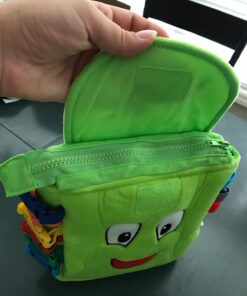 Buckle Toys - Buddy Activity Backpack - Educational Pre-K Learning Activity Toy - Zippered Pouch for Storage - Great Gift for Toddlers and Kids 61 71aCMZG5MZL