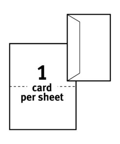 Avery Half-Fold Greeting Cards, Inkjet, 5.5 x 8.5, Matte White, Box of 30, Envelopes Included (8316) 30 cards 16 71aD1cvYmFL