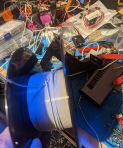 HATCHBOX 1.75mm White PLA 3D Printer Filament, 1 KG Spool, Dimensional Accuracy +/- 0.03 mm, 3D Printing Filament 45 71aEKYAvNyL