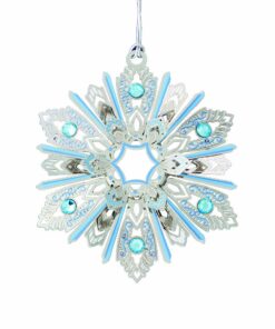 Jeweled Snowflake Ornament