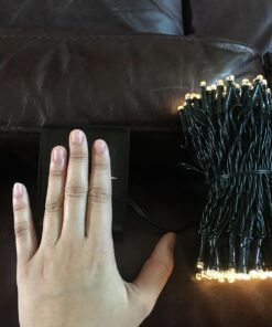 Solar String Lights 200 LED Waterproof 72ft 8 Modes Solar Powered Christmas Fairy String Lights for Outdoor Xmas Patio Path Party Lawn Garden Wedding Party Holiday Decoration (Warm White) 35 71aFgOrUMuL