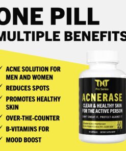 Acne Vitamins & Acne Supplements for Acne Treatment - Acne Pills & Acne Vitamin Supplements for Cystic Acne Treatment - Face, Back, Body & Hormonal Acne Treatment for Teens, Women & Men - 90 Pills 1 18 71aFpOnnkaL