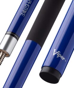 Alternative view of Viper Graphstrike 58" 2-Piece Fiberglass Graphite Composite Billiard/Pool Cue Blue