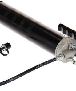 LUMAX LX-1152 Black Heavy Duty Deluxe Pistol Grease Gun with 18" Flex Hose, Handy 3-Way Loading - Fill with Standard Cartridge, Suction or Bulk Fill. Convenient One-Hand Operation for Easy Greasing. 17 71aI26wgFNL
