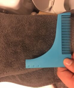 The Beard Bro- 7 Tools in 1 Professional Beard Shaping Tool For Perfect Lines and Symmetry- THE FIRST & ORIGINAL 24 71aIAwiRjrL