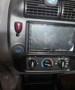 BATIGE Single Port USB 3.0 Male to Female AUX Car Mount Flush Cable Waterproof Extension for Car Truck Boat Motorcycle Dashboard Panel - 3ft 1 34 71aISV0AL