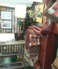 York Wallcoverings Lake Forest Lodge Mountain Logs Removable Wallpaper Brown .136 41 71aIaLCcL