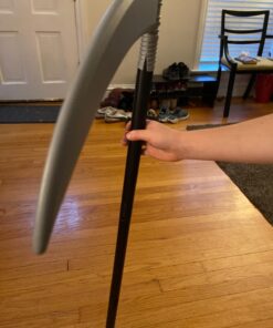 Kangaroo Grim Reaper Scythe Weapon – Prop for Halloween Parties – 40-inch Long Sickle for Kids and Adults – Costume Accessory – Plastic Prop 55 71aJVkaNzxL