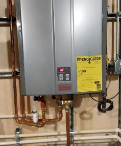 Rinnai RU199iN Condensing Tankless Hot Water Heater, 11 GPM, Natural Gas, Indoor Installation 28 71aJpgeoMeL