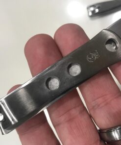 KOHM Nail Clippers for Thick Nails - Heavy-Duty, Stainless Steel, Tough, Professional Toenail Clippers w/Built-in File - Nail Cutters for Seniors and Adults Pack of 1 35 71aKQczWwL