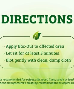 Biokleen Bac-Out Enzyme Stain & Odor Remover - 128 Ounces - Destroys Stains & Odors Safely, for Pet Stains, Laundry, Diapers, Wine, Carpets, & More, Eco-Friendly, Non-Toxic 1 27 71aKu4qCnXL