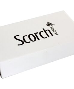 Scorch Torch Aficionado Easy Slide Switch Triple Jet Flame Butane Torch Cigarette Cigar Lighter w/Butane Window (Gunmetal) 19 71aMa58LcAL