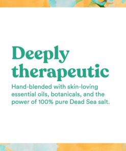 ASUTRA Dead Sea Bath Salts (Detox & Slim Down), 16 oz | Cleanse, Purify & Fight Cellulite | Soak in Rich & Vital Healing Minerals | All Natural & Organic Eucalyptus, Tea Tree & Lemon Essential Oils Detox & Slim Down 20 71aMbfDHjAL 2