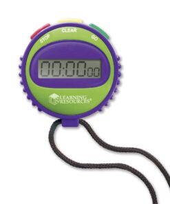 Learning Resources Simple 3 Button Stopwatch, Supports Science Investigations, Timed Math Exercises, Elapsed Time Tracking, Ages 5+ 11 71aOEjOjhsL