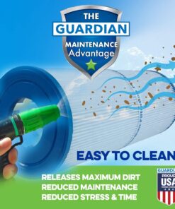Guardian Pool/Spa Filter • Replaces Watkins Hot Springs, Unicel C-6430, Pleatco PWK30, Filbur FC-3915… 1. Standard White 1 Pack 12 71aOYrjafL