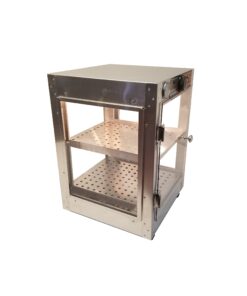 Alternative view of HeatMax 14x14x20 Commercial Food Warmer, Pizza, Pastry, Patty, Empanada, Hot Food, Concession, Convenience Store, Fund Raising, Display Case