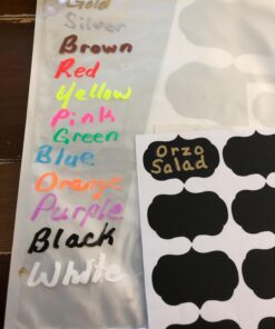 Homarden Liquid Chalk Markers - 12 Washable Colors, Fine Tip Chalk Pens (3mm), Wet Erase Markers for Blackboard, Glass, Window, Chalkboard Signs, Car - Reversible Tip & Chalkboard Stickers Vibrant 40 71aOxc DxxL