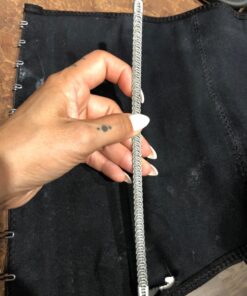 Ann Chery Corset Waist Trainer for Women’s Weight Loss - Colombian Waist Cincher - 2 Hook Latex Body Shaper - Edition 2026 Small Black 15 71aPwOa3fDL