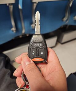 KeylessOption Just the Case Keyless Entry Remote Control Car Key Fob Shell Replacement for KOBDT04A Black 22 71aQ 1Gy3L