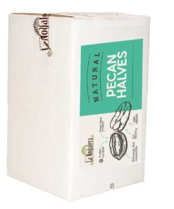 La Nogalera Pecans - Raw pecan nuts, Natural, 5 lbs vacuum sealed bag. They compare to organic, NO SHELL, Non-GMO, No Preservatives, Unpasteurized, Kosher and Halal Certified and Ketogenic Friendly 12 71aR78uwzhL