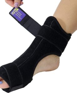 Everyday Medical Plantar Fasciitis Night Splint Brace for Plantar Fasciitis Pain Relief I Dorsal Foot Stretching Support for Achilles Tendonitis, Heel Pain, Plantar Fascia, Drop Foot -Men & Women 23 71aRQGTSYxL
