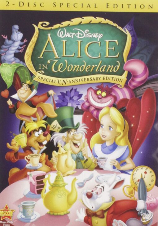 Alice in Wonderland (Two-Disc Special Un-Anniversary Edition) DVD 
                             
                            March 30, 2010