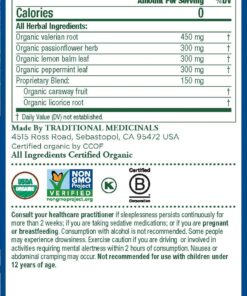 Traditional Medicinals Tea, Organic Nighty Night Extra, Promotes a Good Night's Sleep, 16 Tea Bags Lemon 16 Count (Pack of 1) 26 71aStRSl8IL