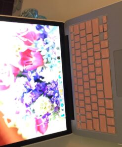 MOSISO Silicone Keyboard Cover Compatible with MacBook Air 13 inch A1466 A1369 2010-2017&Compatible with MacBook Pro 13/15 inch (with/Without Retina Display, 2015 or Older Version), Rose Quartz 39 71aT3WEA1LL