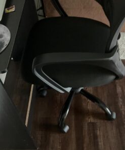 BestOffice Office Chair Ergonomic Cheap Desk Chair Mesh Computer Chair Lumbar Support Modern Executive Adjustable Stool Rolling Swivel Chair for Back Pain (Black) Black 35 71aTD9f8seL