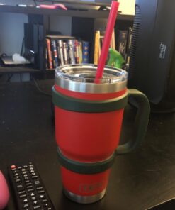 F-32 Handle - 19 COLORS - 30oz Size - Compatible with 30 oz YETI and 30 oz. OZARK TRAIL Tumbler Travel Mug - BPA FREE (30OZ, HUNTER GREEN, 1 Count (Pack of 1)) 30ozHunter Green / Field Green 30.0 ounces 23 71aTQ0QySmL