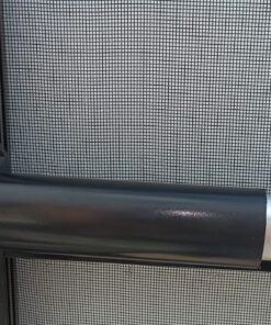 Camco Camper/RV Screen Door Cross Bar | Protects the Screen Door & Allows for Easier Exit from Travel Trailer | Adjusts from 21-5/8-Inches to 28-5/8-Inches (42183) Black Standard 31 71aU4GukL L 1