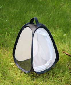 Alternative view of RESTCLOUD Mini Butterfly Habitat, Insect Mesh Cage, Bug Terrarium Pop Up 7.5" x 11" Tall 7.5" x 11"