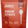 Judee’s Sodium Citrate - 1lb (16oz) Resealable Pouch | 100% Non-GMO, Keto-Friendly, Gluten-Free & Nut-Free | Food Grade | Great for Molecular Gastronomy Cooking 39 71aUSDahMsS 1