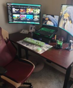 Eutuxia Type-M Tempered Glass Monitor Stand, TV, Laptop, Computer, All-in-One Desktop, Printer Stand/Riser.for Home, Office, Cubicle. Stay Organized & Save Space. 27.8 x 11 x 3.5" Type M 29 71aUqSvRIGL