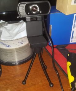 ToLuLu 1080P Webcam with Microphone, HD Webcam Web Camera with Tripod Stand, Widescreen USB Computer Camera, Streaming Mic Webcam for Online Calling/Conferencing, Zoom/Facetime/YouTube Laptop Desktop 53 71aV 541ojL