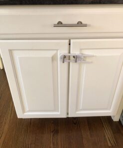 6-Pack Sliding Cabinet Locks - Reusable U-Shaped Child Cabinet Locks for Baby Proofing Cabinets, Drawers, Cupboards & More - No Tools, No Drilling, Easy to Use Child Proof Cabinet Latches by Wittle 34 71aV26S2zSL 7